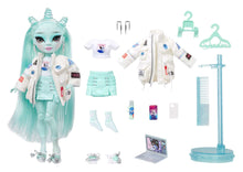 Load image into Gallery viewer, Rainbow High Shadow High Zooey Electra - Light Green Fashion Doll

