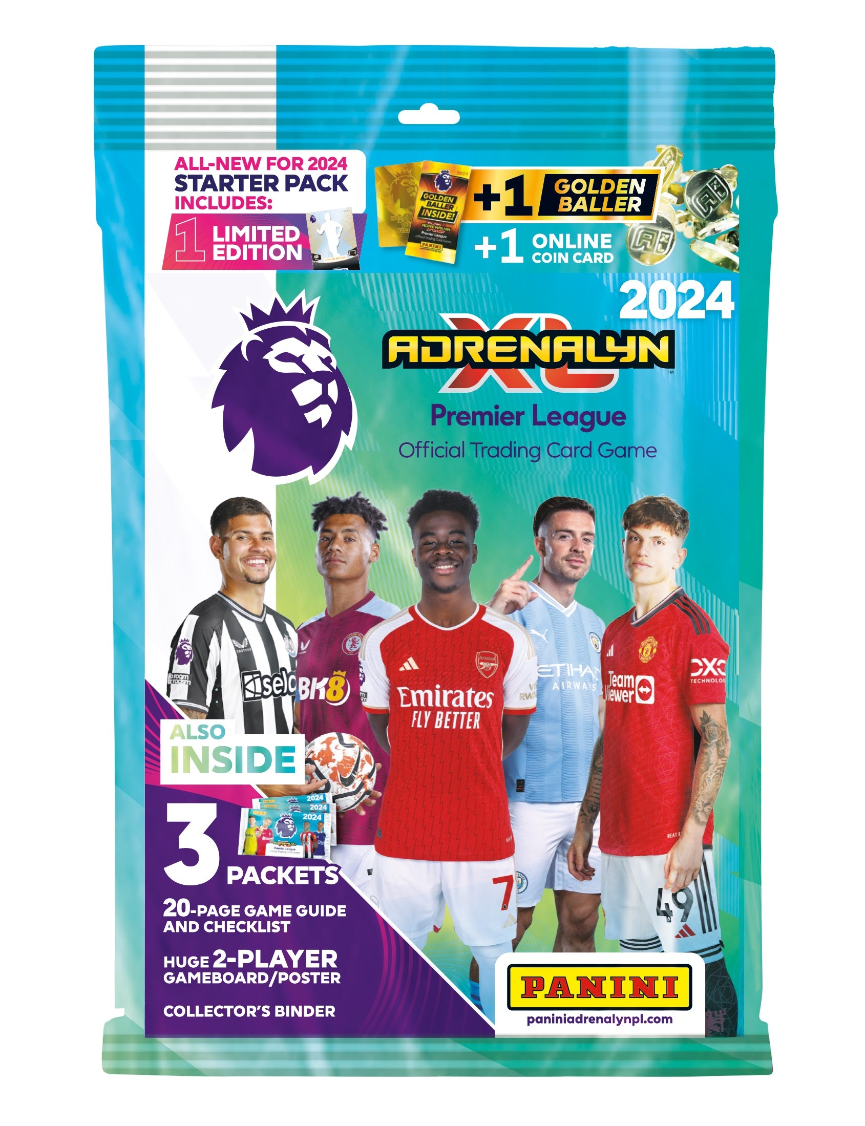 Premier League 2023/24 Adrenalyn XL Trading Card Starter Pack