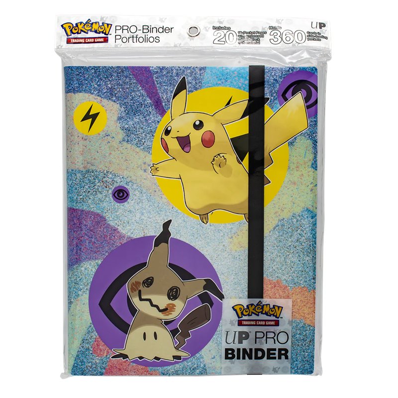 Ultra Pro Pokemon - 9 Pocket Pro Binder: Pikachu and Mimikyu