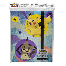 Load image into Gallery viewer, Ultra Pro Pokemon - 9 Pocket Pro Binder: Pikachu and Mimikyu

