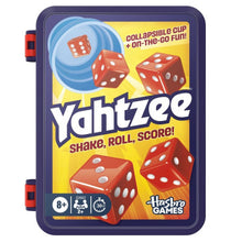 Load image into Gallery viewer, Yahtzee Dice Game With Collapsible Cup &amp; Storage Case

