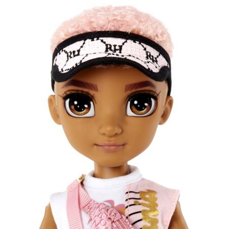 Rainbow High Pacific Coast Finn Rosado- Rose Gold Boy Fashion Doll with  Pool Accessories playset, and Surfboard. Great Gift for Kids 6-12 Years Old