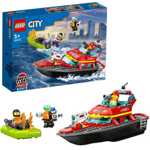 Load image into Gallery viewer, LEGO® Fire Rescue Boat 60373
