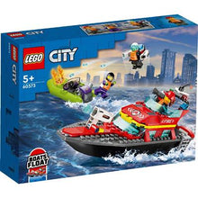 Load image into Gallery viewer, LEGO® Fire Rescue Boat 60373
