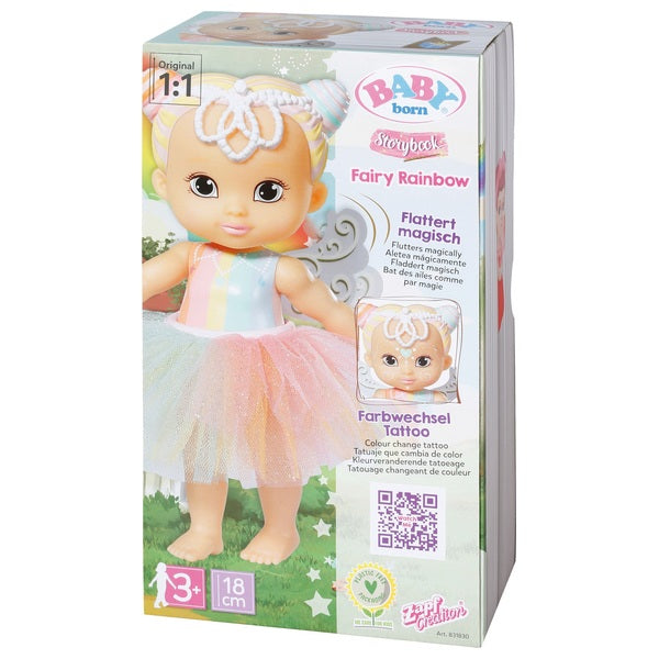 BABY Born Storybook Fairy Rainbow 18cm