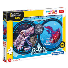 Load image into Gallery viewer, Clementoni National Geographic Puzzle - Ocean, 180pcs.

