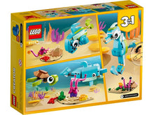 Load image into Gallery viewer, LEGO CREATOR 3IN1 DOLPHIN AND TURTLE SET 31128
