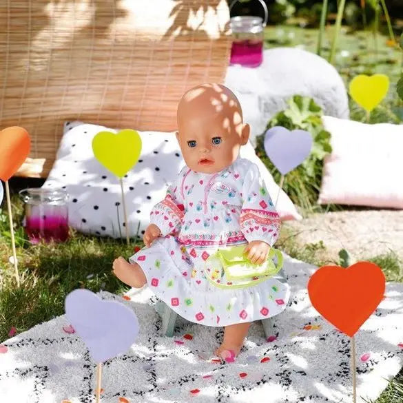 Baby Born Trendy Boho Dress for 43cm Doll