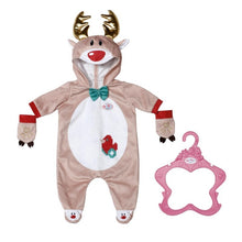 Load image into Gallery viewer, BABY BORN REINDEER ONESIE 43CM
