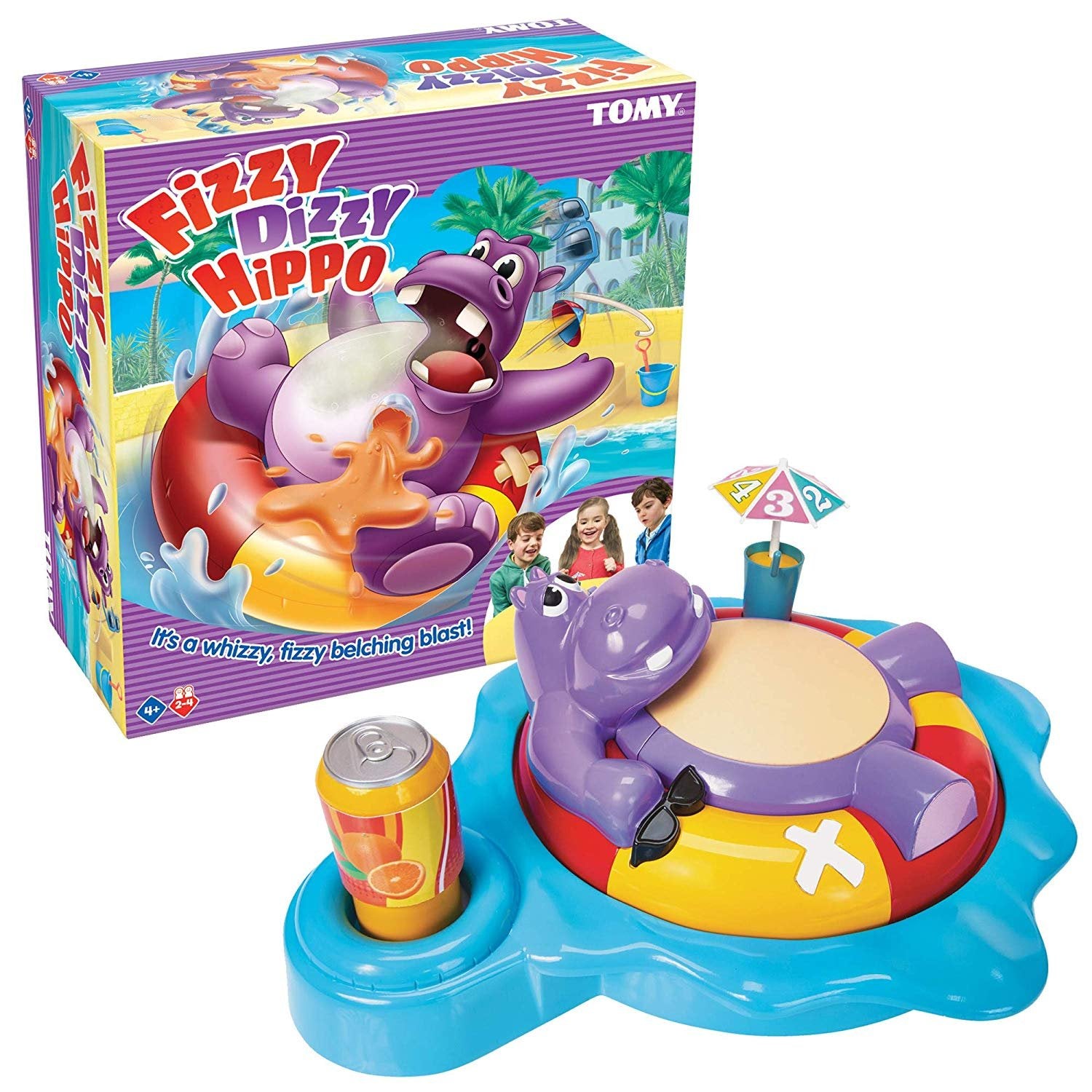 Fizzy dizzy hippo game