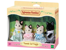 Load image into Gallery viewer, Sylvanian Tuxedo Cat Family
