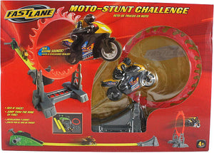 Motormax Daredevil Ring of Fire Racer Set