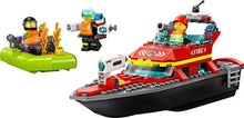 Load image into Gallery viewer, LEGO® Fire Rescue Boat 60373
