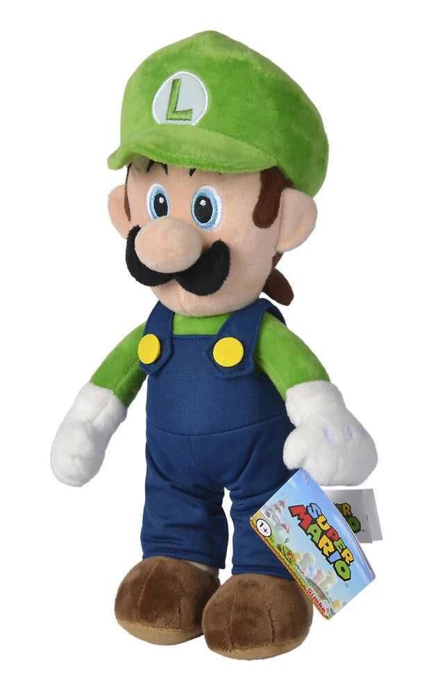 SIMBA Nintendo Super Mario Luigi plush toy 30cm – Deegan's New Ross