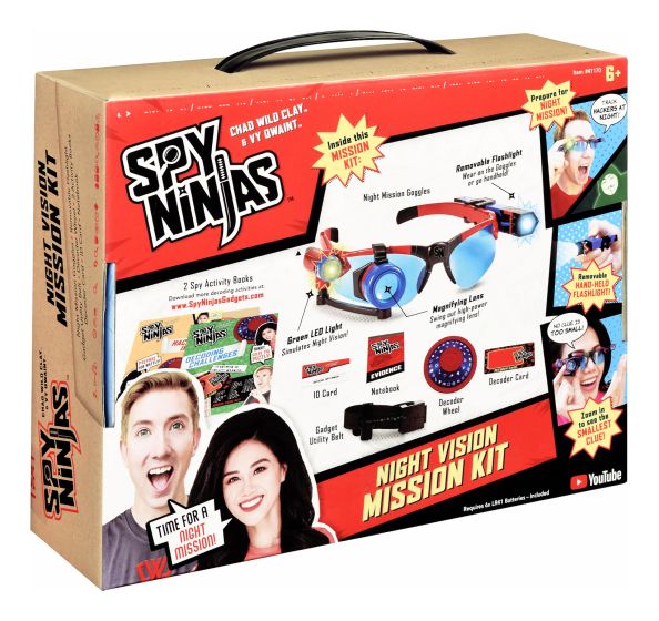 Spy Ninjas Night Vision Mission Kit Deegan s New Ross