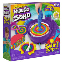 Load image into Gallery viewer, KINETIC SAND SWIRL N&#39; SURPRISE
