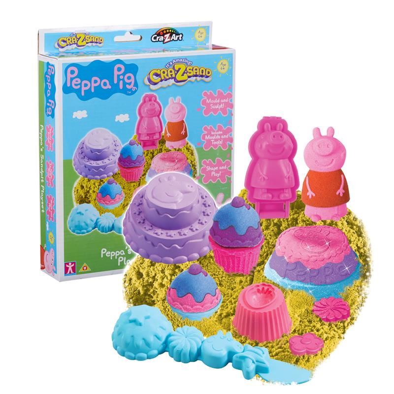 Peppa Pig CraZsand playset 453g