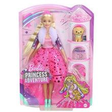 Load image into Gallery viewer, Barbie Princess Adventure Deluxe Doll with Puppy - Blonde
