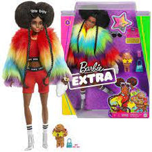 Load image into Gallery viewer, Barbie Barbie Extra Doll - Rainbow Coat
