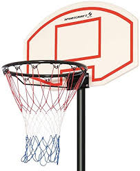 Sportcraft Junior Adjustable Basketball Net With Stand