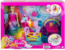 Load image into Gallery viewer, Barbie: Dreamtopia - Unicorn &amp; Doll Playset
