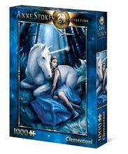 Load image into Gallery viewer, Clementoni Anne Stokes Collection Blue Moon Unicorn Fantasy
