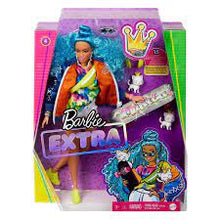 Load image into Gallery viewer, Barbie Extra Doll with Skateboard and Pet Kittens
