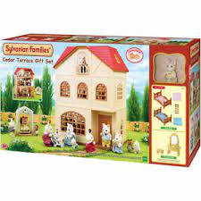 NEW Sylvanian Families - Cedar Terrace Gift Set - Dolls House