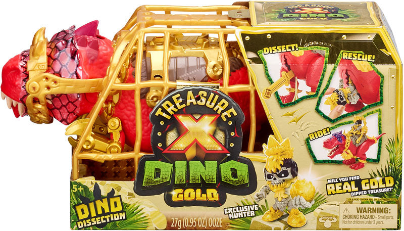 Treasure X Dino Gold Dino Dissection