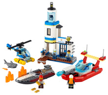 Load image into Gallery viewer, LEGO City Police Seaside Police And Fire Mission 60308
