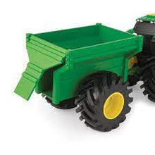 Load image into Gallery viewer, John Deere Monster Treads Tractor with Wagon
