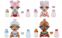Load image into Gallery viewer, Glitter Babyz January Snowflake with 3 Magical Color Changes Baby Doll - Blue Hair

