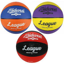 Midwest League Basketball  BLACK/RED