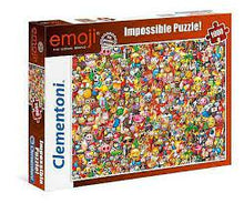 Load image into Gallery viewer, Clementoni 39388 Emoji 1000 Pieces Impossible Puzzle
