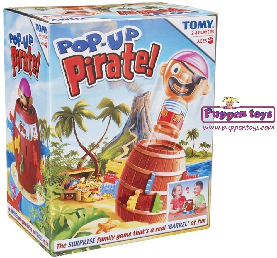 Pop-Up Jumping Pirate Game  TOMY