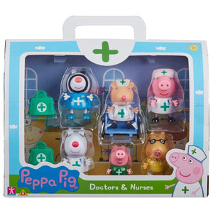 Peppa Pig Doctors And Nurse Figure Pack