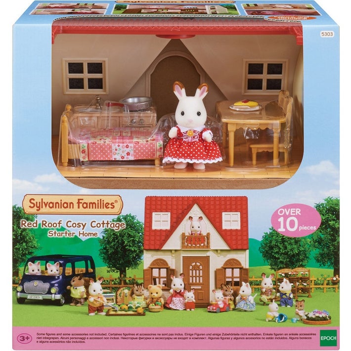 Sylvanian Families Red Roof Cosy Cottage Starter Home - Moore Wilson's