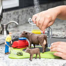 Load image into Gallery viewer, Schleich Cow Washing Area
