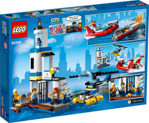 LEGO City Police Seaside Police And Fire Mission 60308