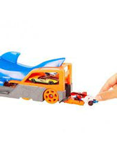 Load image into Gallery viewer, Hot Wheels Shark Chomp Transporter Playset
