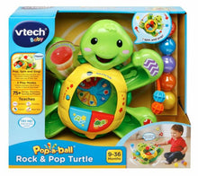 Load image into Gallery viewer, Pop A Ball Rock &amp; Tap Turtle - Age 9 Months +
