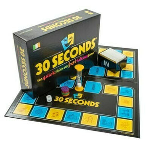 30 Seconds   Board game,  Irish made.