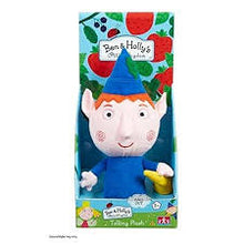 Load image into Gallery viewer, ben &amp; holly&#39;s little kingdom 18cm talking ben soft plush toy
