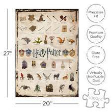 Load image into Gallery viewer, Harry Potter Icons 1000PC JIGSAW PUZZLE.
