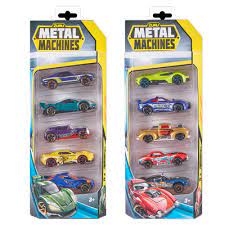 Metal Machines 6709. Pack Of 5 Cars. Random Model.