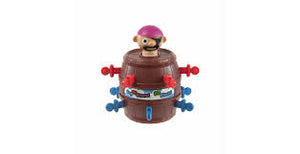 TOMY Mini Pop Up Pirate Classic Travel Size Children's Action Game