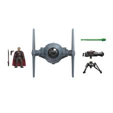 Star Wars Mission Fleet Stellar Class Moff Gideon Outland TIE Fighter Imperial Assault Figure Vehicle Set