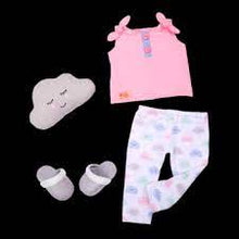 Load image into Gallery viewer, Our Generation Cloudy Cuddles Outfit for 18&quot; Dolls
