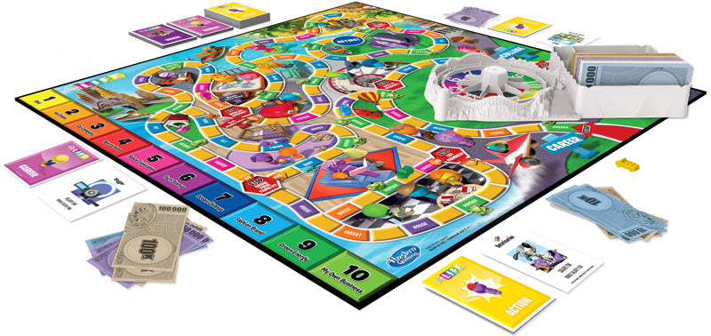 Hasbro The Game of Life Junior Board Game - E6678