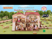 Load and play video in Gallery viewer, Sylvanian Families Red Roof Country Home
